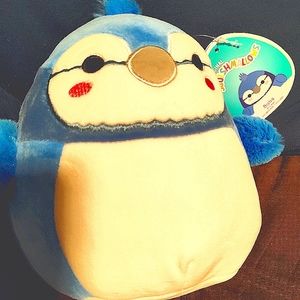 NWT squishmallows™ BABS THE BLUE JAY Pet Squad 7.5"